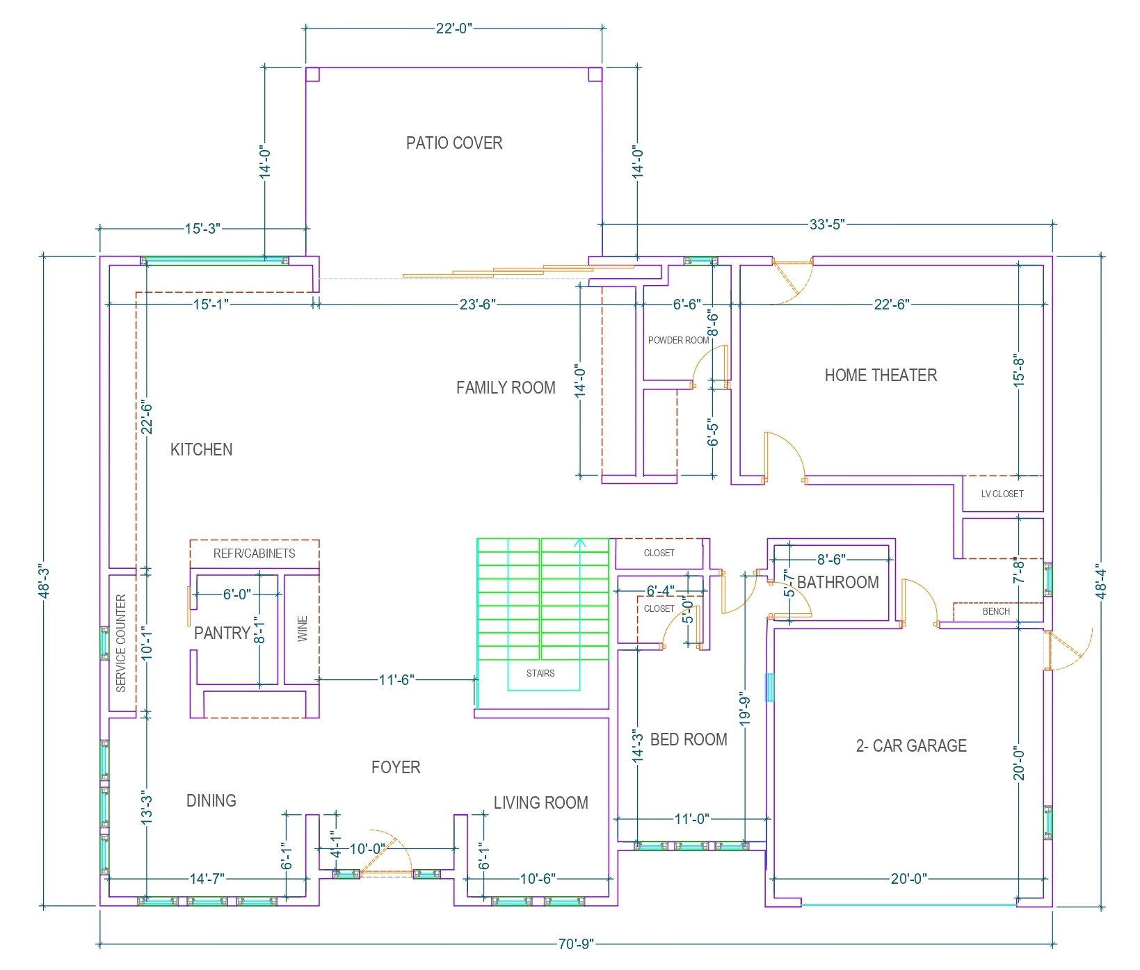 I will do your food truck jpg, pdf to autocad for the city permit for $40,  freelancer MD ZAHIDUL ISLAM (Cad24_Zahid) – Kwork