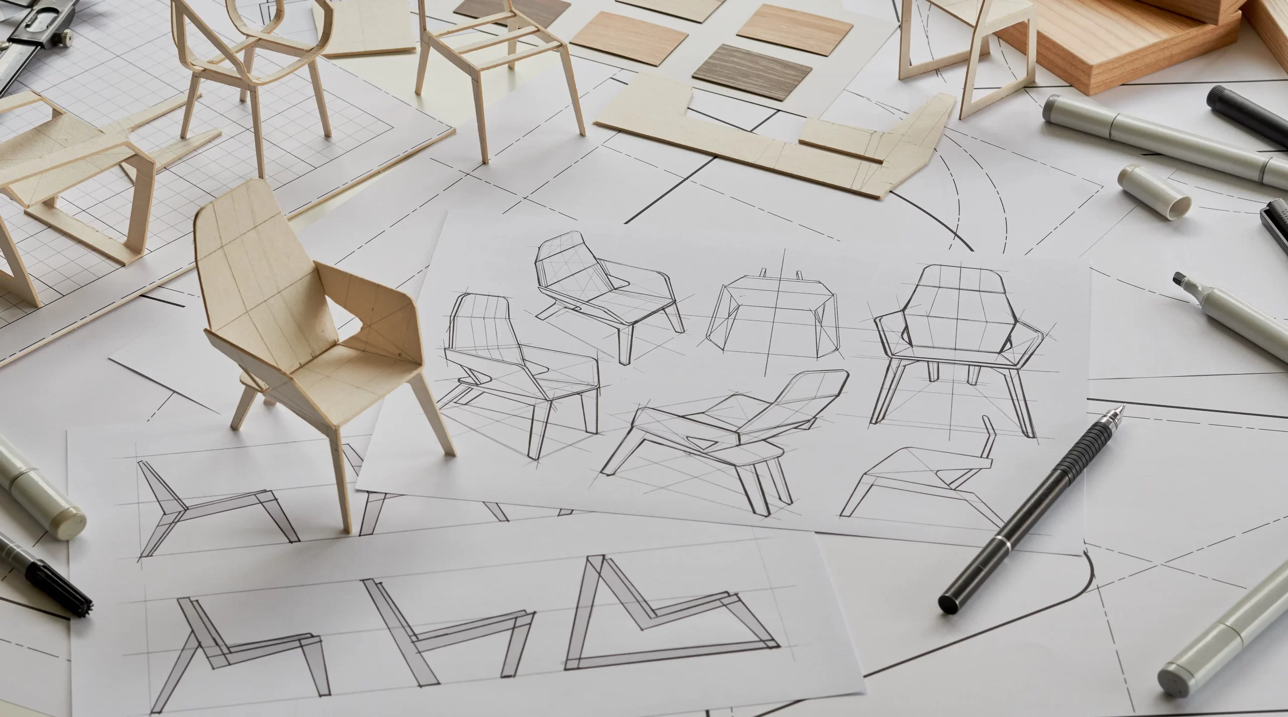 3D furniture modeling services prototyping